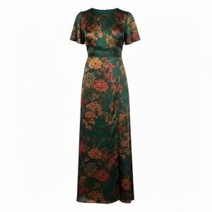chinese dress ladies Baltic Born Womens Venice Short Dress | Gold Floral main image 0